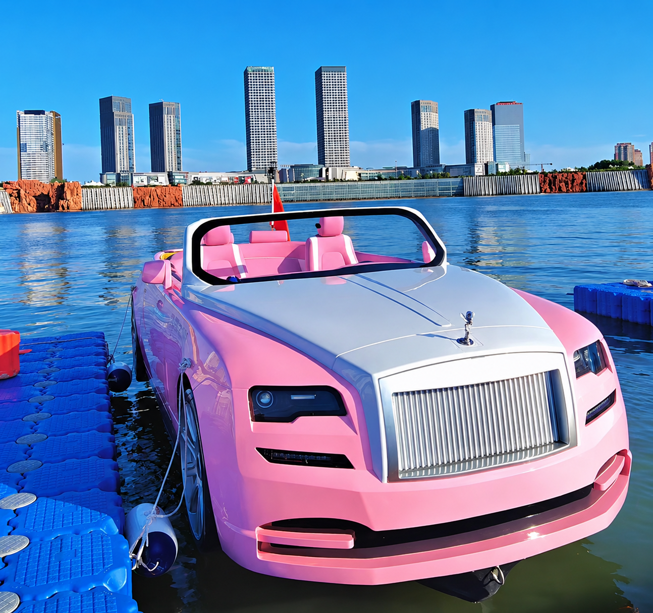 Regal Drophead Rolls custom jet car